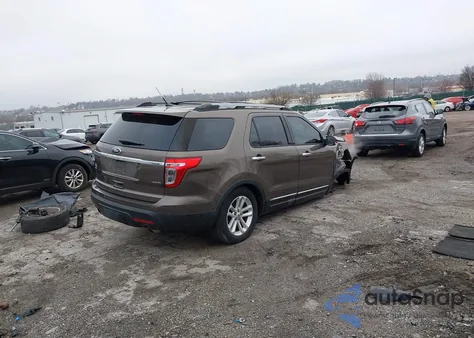2015 Ford Explorer Xlt из США, поврежденный, VIN 1FM5K8D8XFGB15540